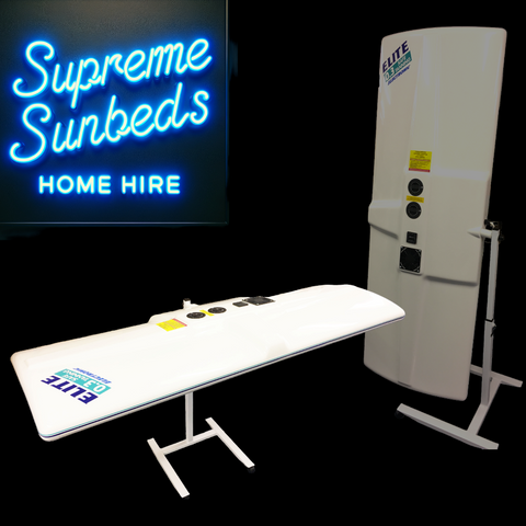 New electronic technology. Elite Sunbed Canopy, Home Hire deposit only) £100 total for 4 weeks hire
