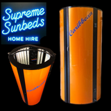 Caribbean Electronic best Home stand up sunbed 26 tube £170 for 6 weeks hire term.. until 31st Oct.