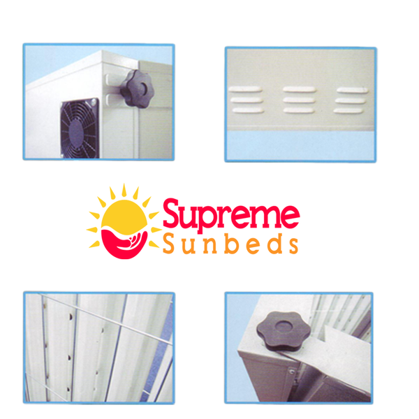 Elite VT20 Stand Up Sunbed Home Use supremesunbeds uk ltd