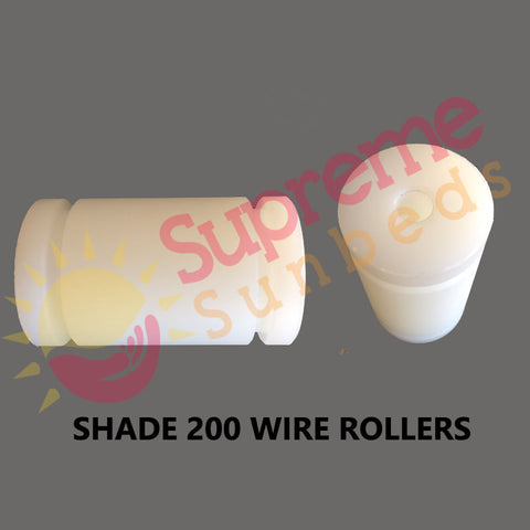Roller bobbin for Shade 200 canopy sunbed wires