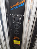 2nd User Caribbean Electronic Vertical Home Sunbed – 26 Tubes | Stand-Up Tanning Unit | Burnt Orange
