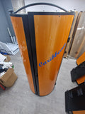 2nd User Caribbean Electronic Vertical Home Sunbed – 26 Tubes | Stand-Up Tanning Unit | Burnt Orange