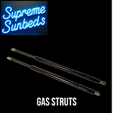 Sunbed set of 2 gas struts for elite double sunbed