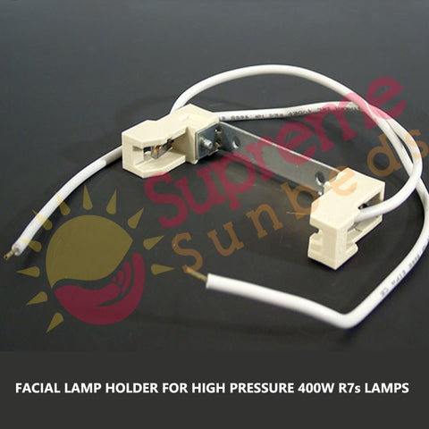 Sunbed Facial High pressure lamp holder for 400w R7s tanning lamps